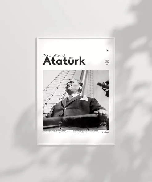 Çerçevesiz Poster Özgürlüğün Yüzü - Resim 6