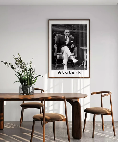 Çerçevesiz Poster Ebedi Lider - 5