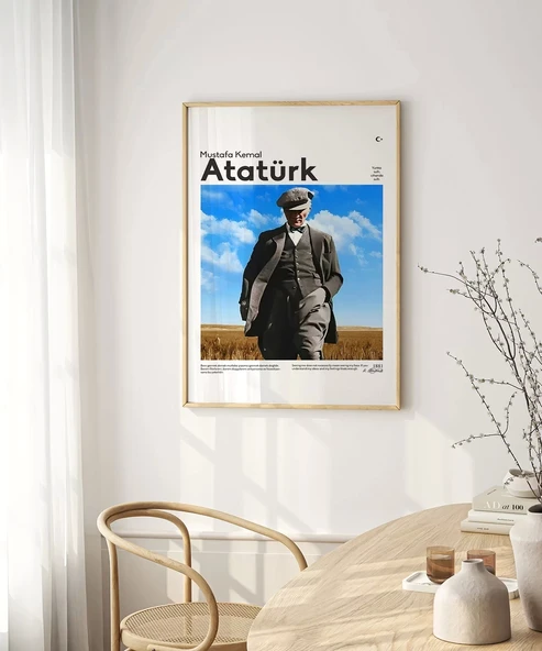 Çerçevesiz Poster Ufuklara Yürüyüş - Resim 3