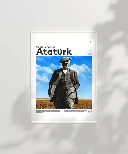 Çerçevesiz Poster Ufuklara Yürüyüş - Resim 6