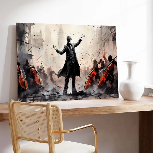 Zaferin Dansı Kanvas Tablo - Resim 2