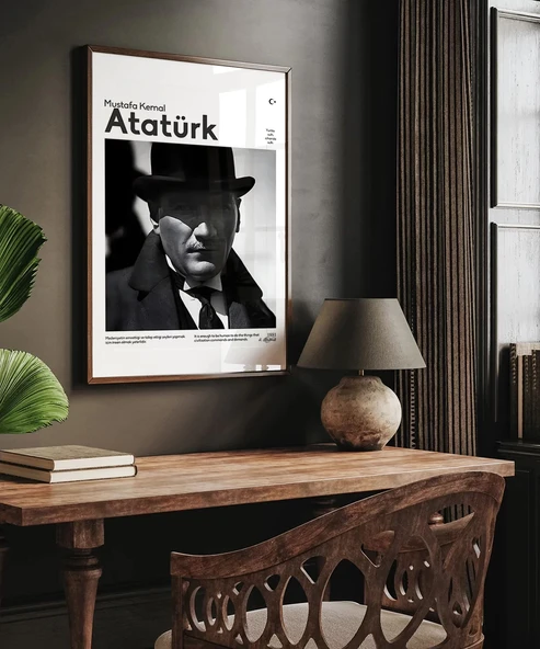 Çerçevesiz Poster Gölgedeki Deha - Resim 5