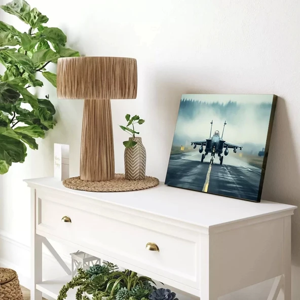 Havaalanı Yatay Kanvas Tablo ürün görseli