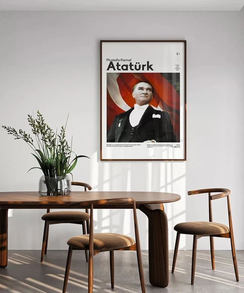 Çerçevesiz Poster Ebedi Başkomutan - Resim 5