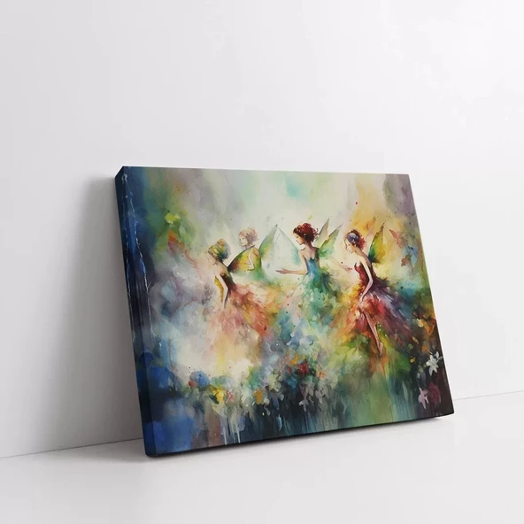 Hayaller Bahçesi Kanvas Tablo - Resim 3