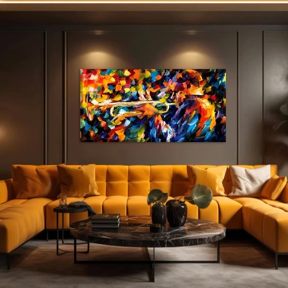Renklerin Coşkusu Kanvas Tablo ürün görseli