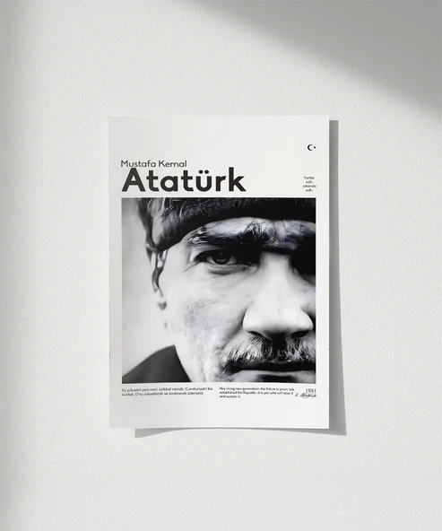 Çerçevesiz Poster Gelecek Gençlerin - Resim 8