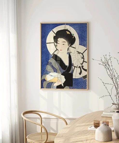 Çerçevesiz Poster Zarafetin Yansıması - Resim 4