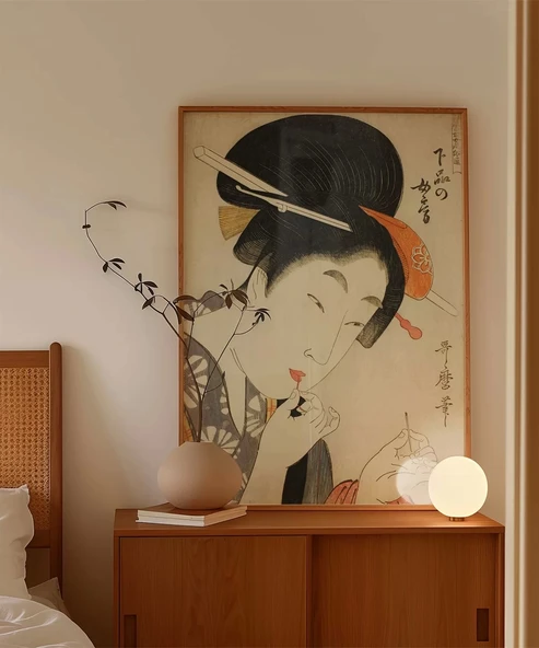 Çerçevesiz Poster Geisha’nın Hazırlığı - Resim 3