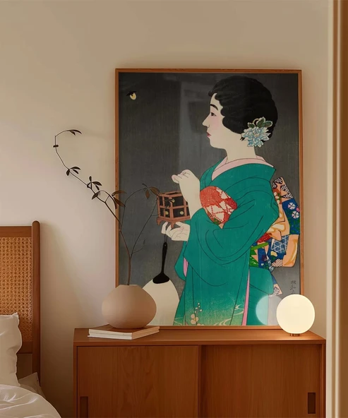 Çerçevesiz Poster Ateşböceğinin Işığı - Resim 5