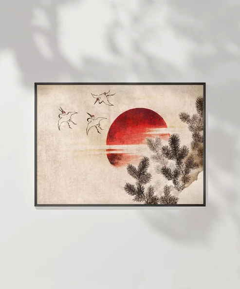 Çerçevesiz Poster Turnaların Dansı - Resim 2