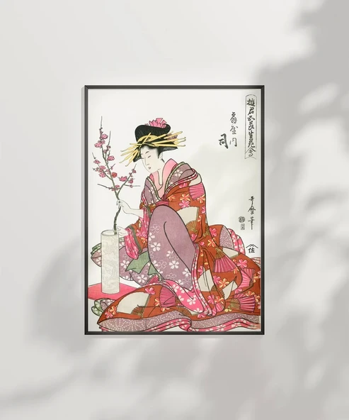 Çerçevesiz Poster Sakura Zarafeti - Resim 2