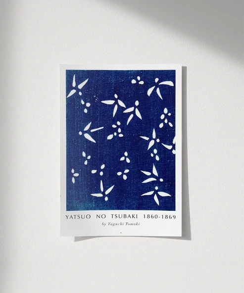 Çerçevesiz Poster Yatsuo No Tsubaki Vintage Baskı No 1 ürün görseli