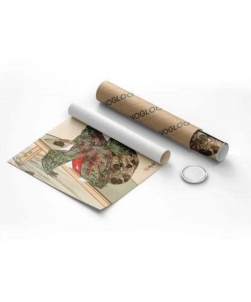 Çerçevesiz Poster Geleneksel Japon Zarafeti - Resim 8