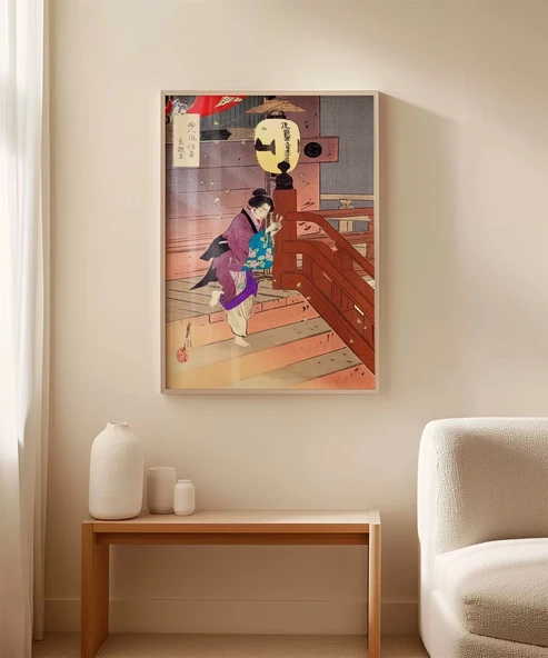 Çerçevesiz Poster Tapınakta Sessiz Dilek - 4