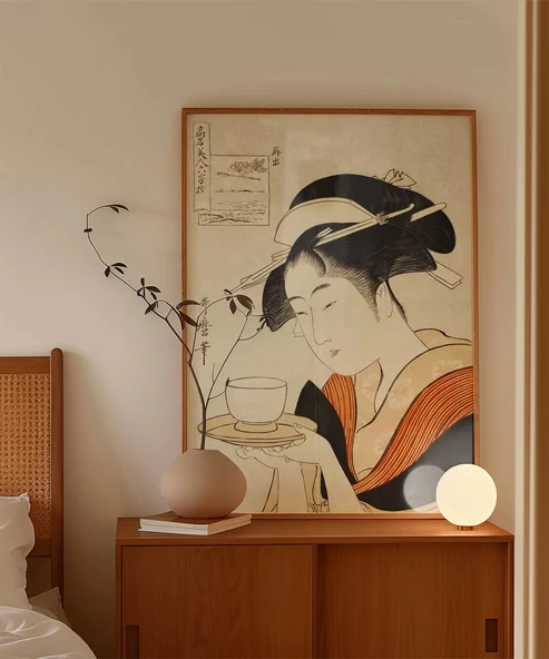 Çerçevesiz Poster Çay Seremonisi - 3