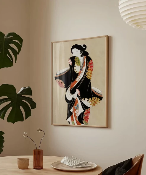 Çerçevesiz Poster Geleneksel Asalet - Resim 6