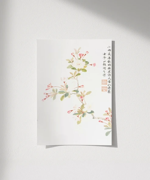 Çerçevesiz Poster Çiçeklerin Fısıltısı ürün görseli