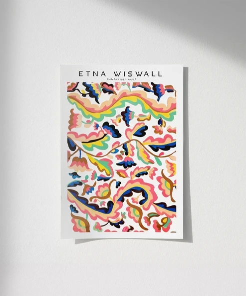 Çerçevesiz Poster Etna Wiswall Kolka ürün görseli