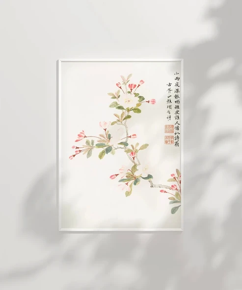 Çerçevesiz Poster Çiçeklerin Fısıltısı - Resim 6