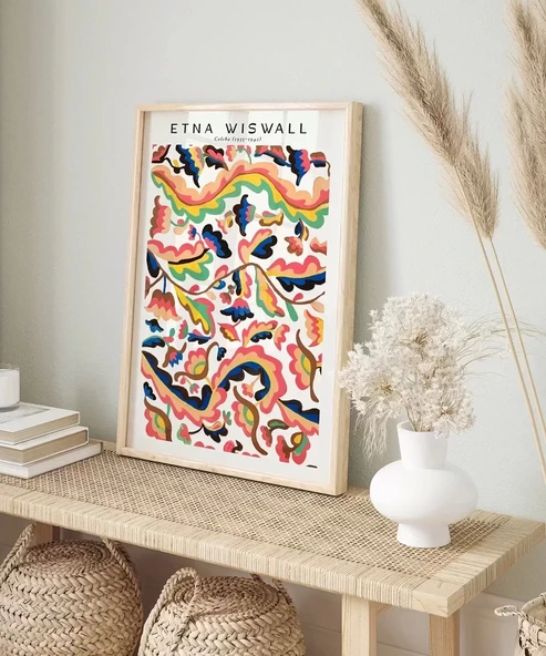 Çerçevesiz Poster Etna Wiswall Kolka - Resim 3