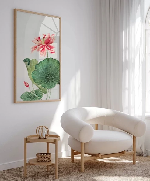 Çerçevesiz Poster Su Üstü Güzellik - Resim 5