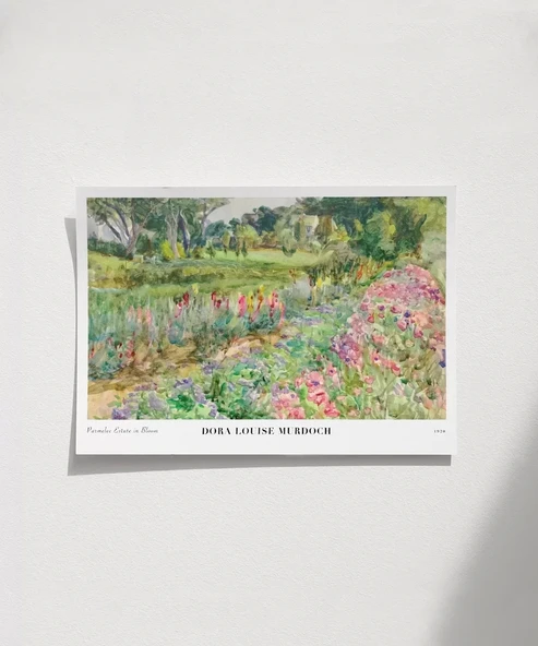 Çerçevesiz Poster Dora Louise Murdoch Parmelee Estate in Bloom ürün görseli