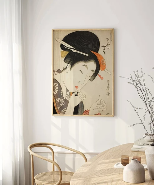 Çerçevesiz Poster Geisha’nın Hazırlığı - Resim 4