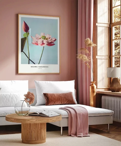 Çerçevesiz Poster Ogawa Kazumasa Lotus - Resim 3