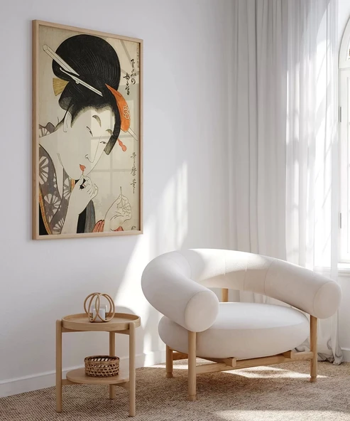 Çerçevesiz Poster Geisha’nın Hazırlığı - Resim 5