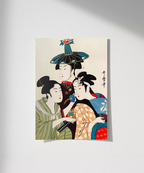 Çerçevesiz Poster Japon Kültürünün İzleri ürün görseli