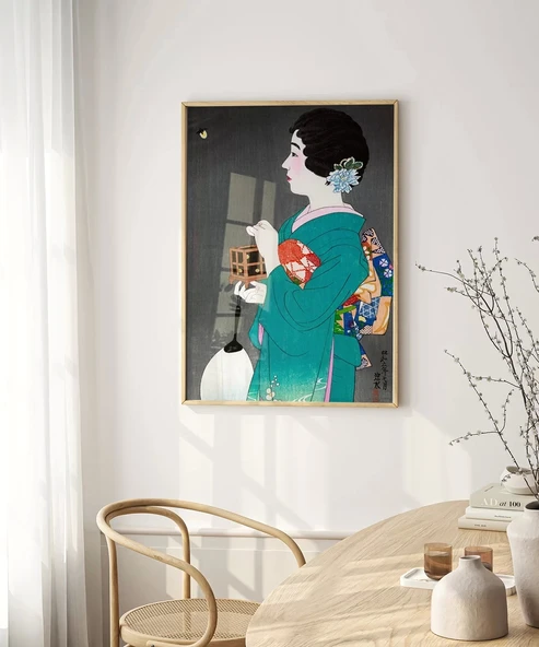 Çerçevesiz Poster Ateşböceğinin Işığı - Resim 3