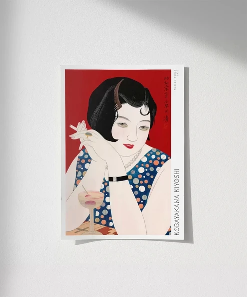 Çerçevesiz Poster Kobayakawa Kiyoshi Modern Kadın ürün görseli