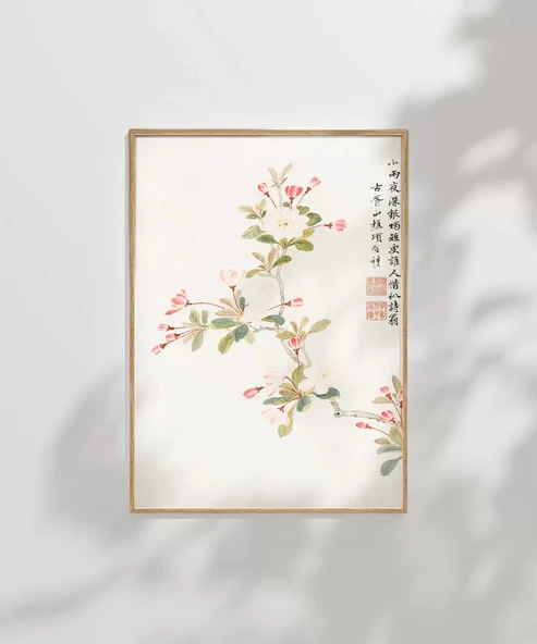 Çerçevesiz Poster Çiçeklerin Fısıltısı - Resim 7