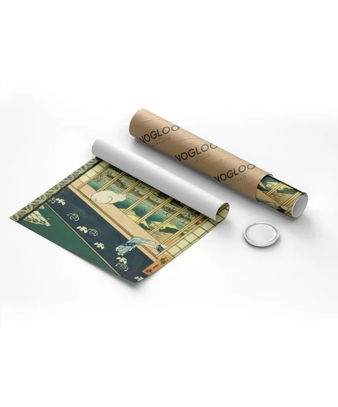 Çerçevesiz Poster Japonya’nın Penceresi - Resim 8