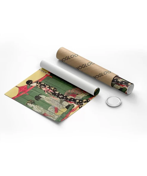 Çerçevesiz Poster Japon Kültürünün Dokusu - Resim 8