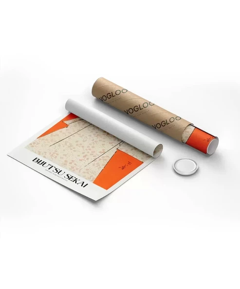 Çerçevesiz Poster Bijutsu Sekai Japon Elbise - Resim 8