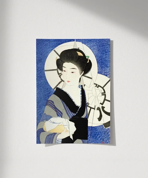 Çerçevesiz Poster Zarafetin Yansıması ürün görseli