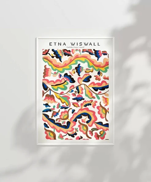 Çerçevesiz Poster Etna Wiswall Kolka - Resim 6