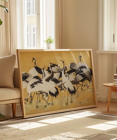 Çerçevesiz Poster Zarif Kanatlar - Resim 4