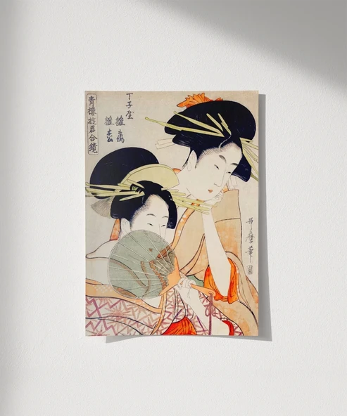 Çerçevesiz Poster Uzak Doğu'nun Zarafeti ürün görseli