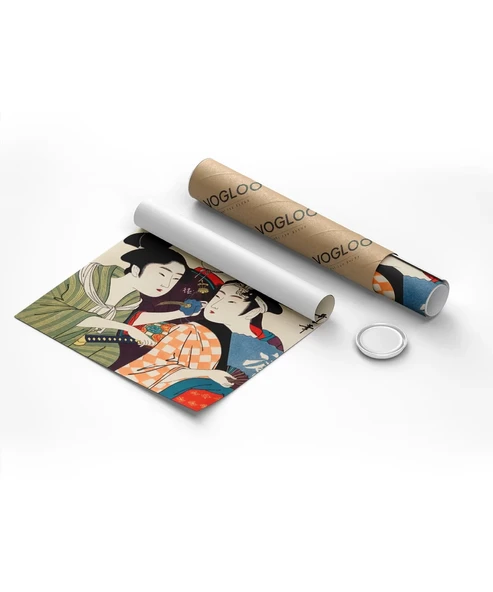 Çerçevesiz Poster Japon Kültürünün İzleri - Resim 8