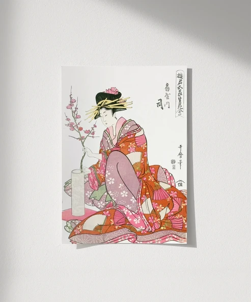 Çerçevesiz Poster Sakura Zarafeti ürün görseli