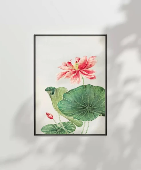 Çerçevesiz Poster Su Üstü Güzellik - Resim 2