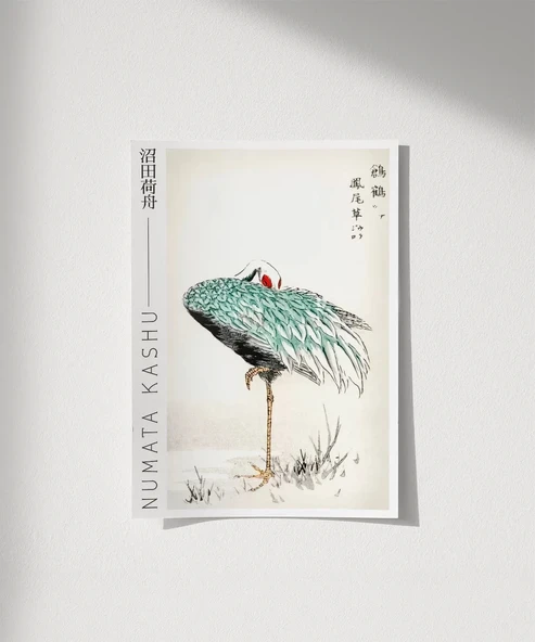 Çerçevesiz Poster Numata Kashu Turna ürün görseli