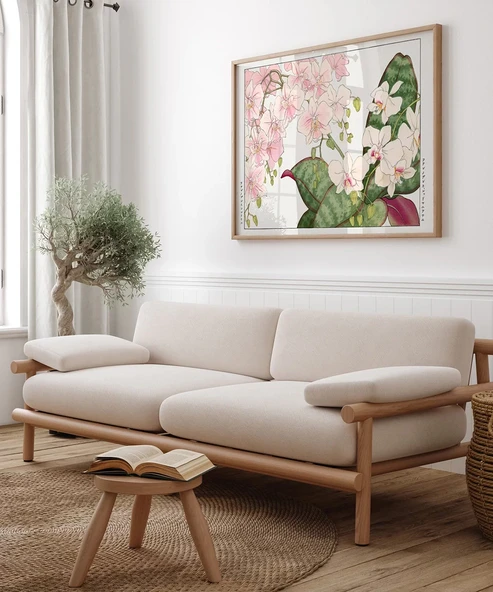 Çerçevesiz Poster Baharın Dokunuşu - Resim 5