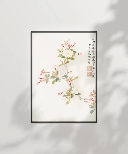 Çerçevesiz Poster Çiçeklerin Fısıltısı - Resim 2