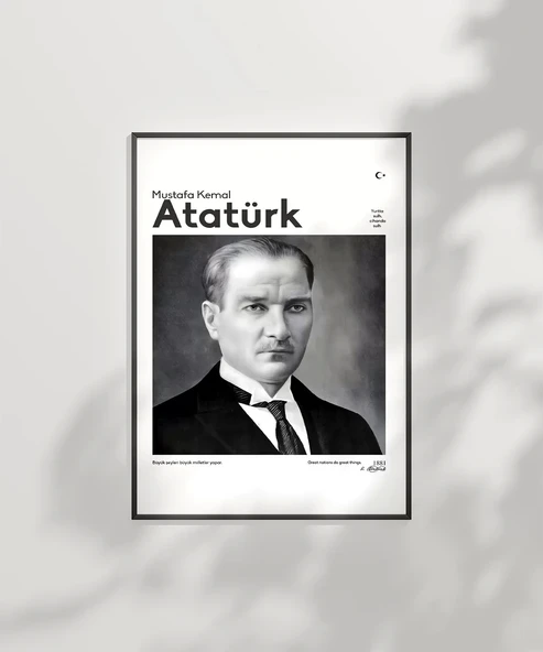 Çerçevesiz Poster Kararlılık ve Vizyon - Resim 2