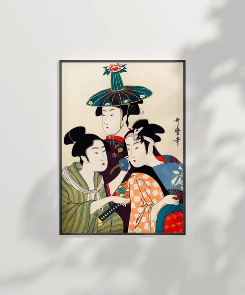 Çerçevesiz Poster Japon Kültürünün İzleri - Resim 2