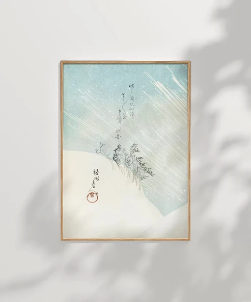 Çerçevesiz Poster Beyaz Rüya - Resim 6